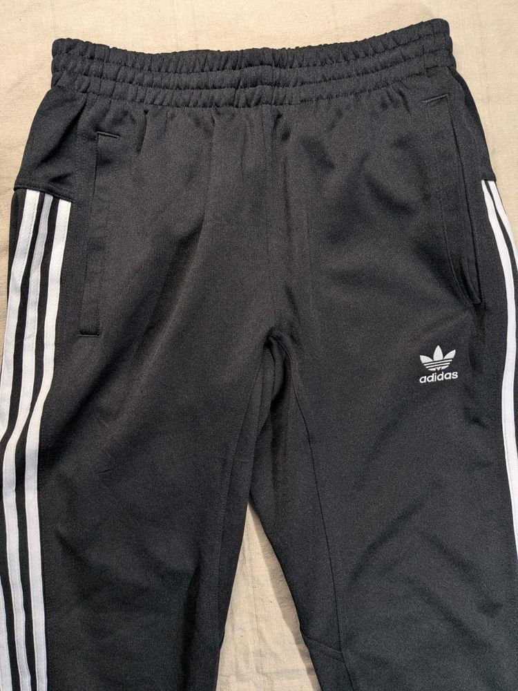 Adidas Originals 3 Stripes Track Pants Black White Streetwear imagen 2
